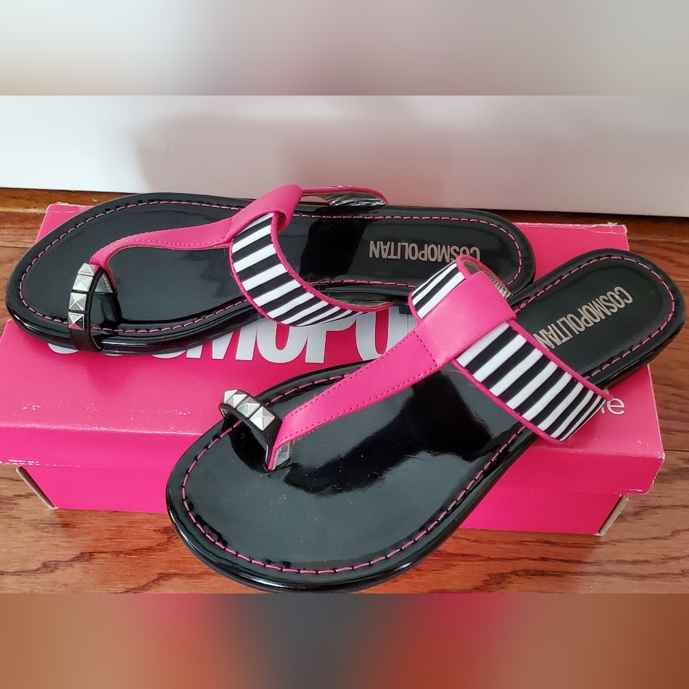 Cosmopolitan flat sandals - Picture 2 of 6